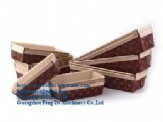 Corrugated paper muffin cup machine